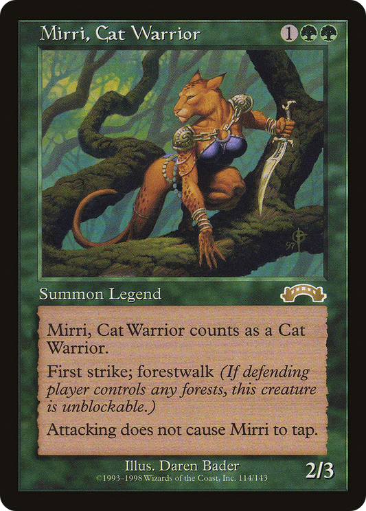 Mirri, Cat Warrior (EXO-114)
