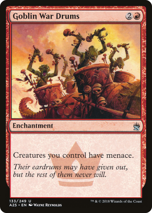 Goblin War Drums (A25-133) (Foil)