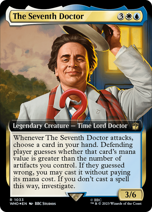 The Seventh Doctor (WHO-1033) (Extended Art) (Surge Foil)