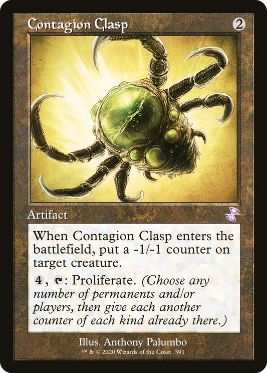 Contagion Clasp (TSR-391) (Foil)