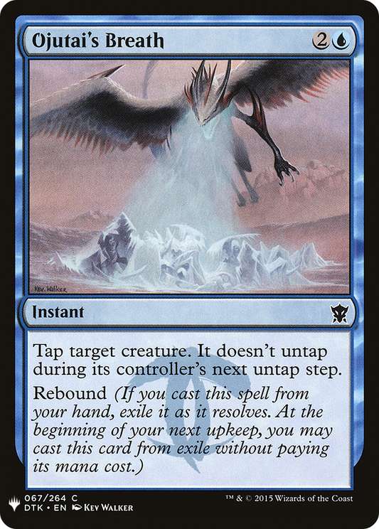 Ojutai's Breath (LIST-DTK-67)