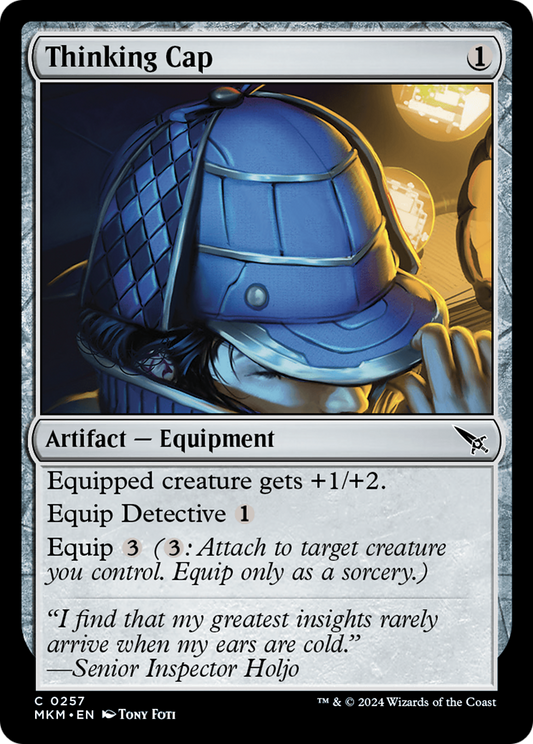 Thinking Cap (MKM-257) (Foil)