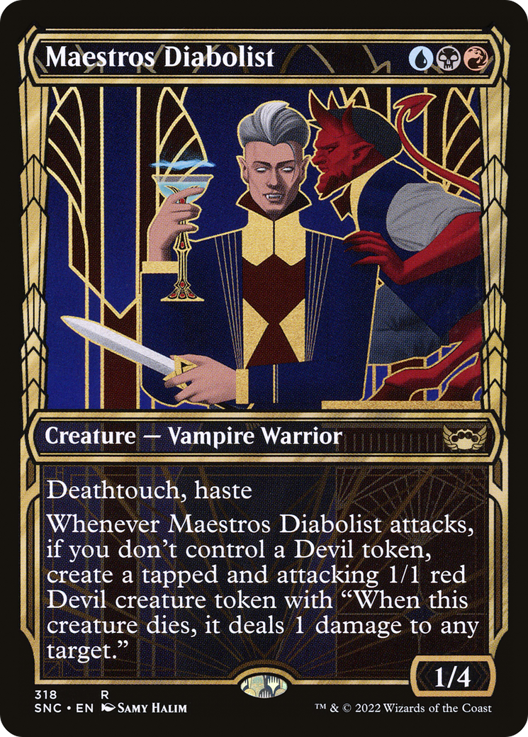 Maestros Diabolist (SNC-318) (Showcase)