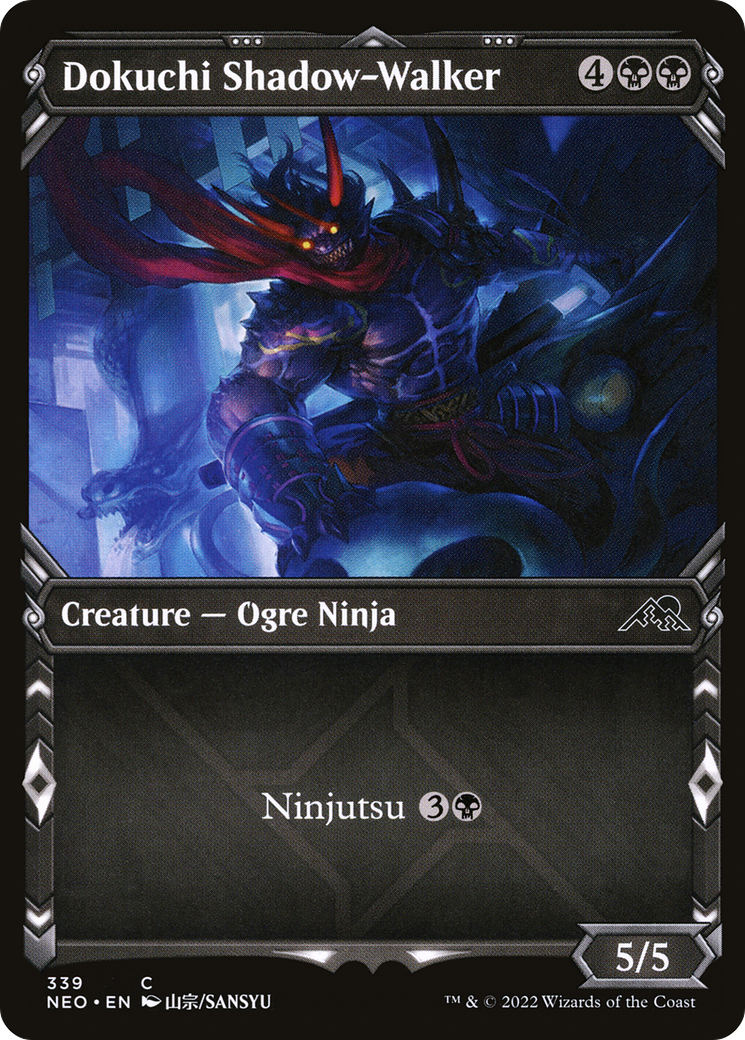 Dokuchi Shadow-Walker (NEO-339) (Showcase) (Foil)