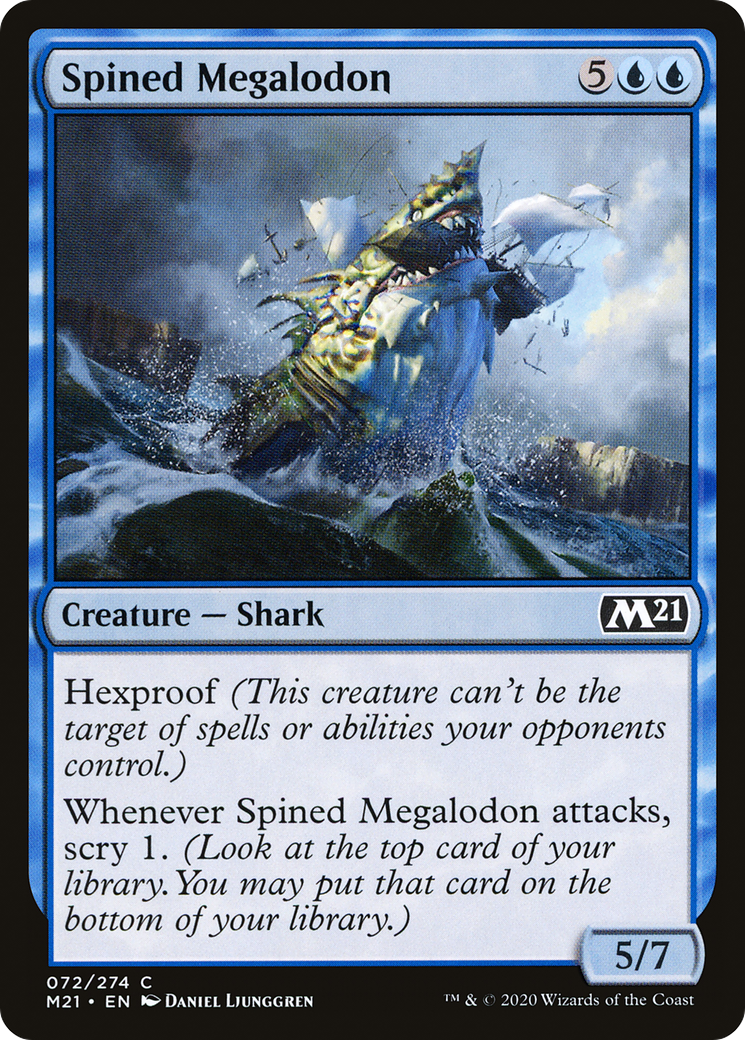 Spined Megalodon (M21-072) (Foil)