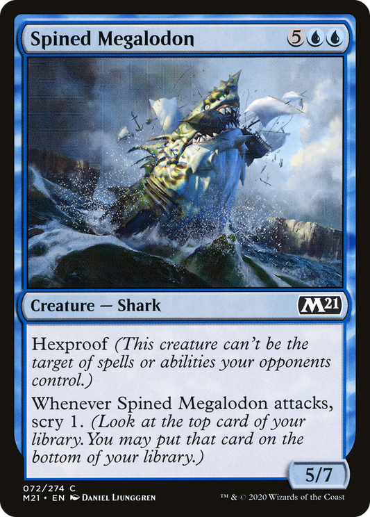 Spined Megalodon (M21-072) (Foil)