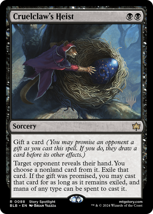 Cruelclaw's Heist (PPBLB-88P) (Foil)