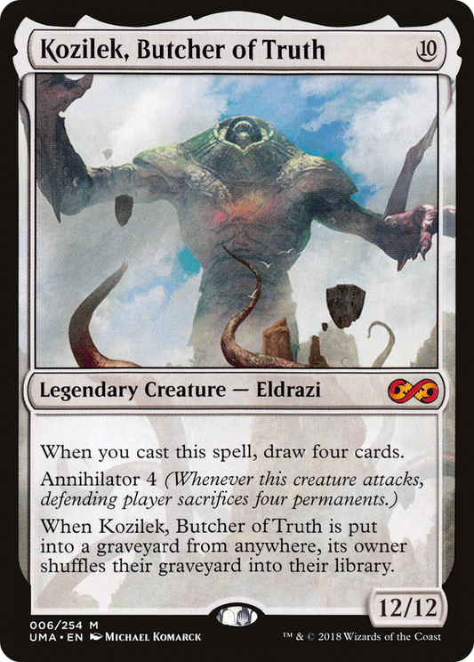 Kozilek, Butcher of Truth (UMA-006) (Foil)