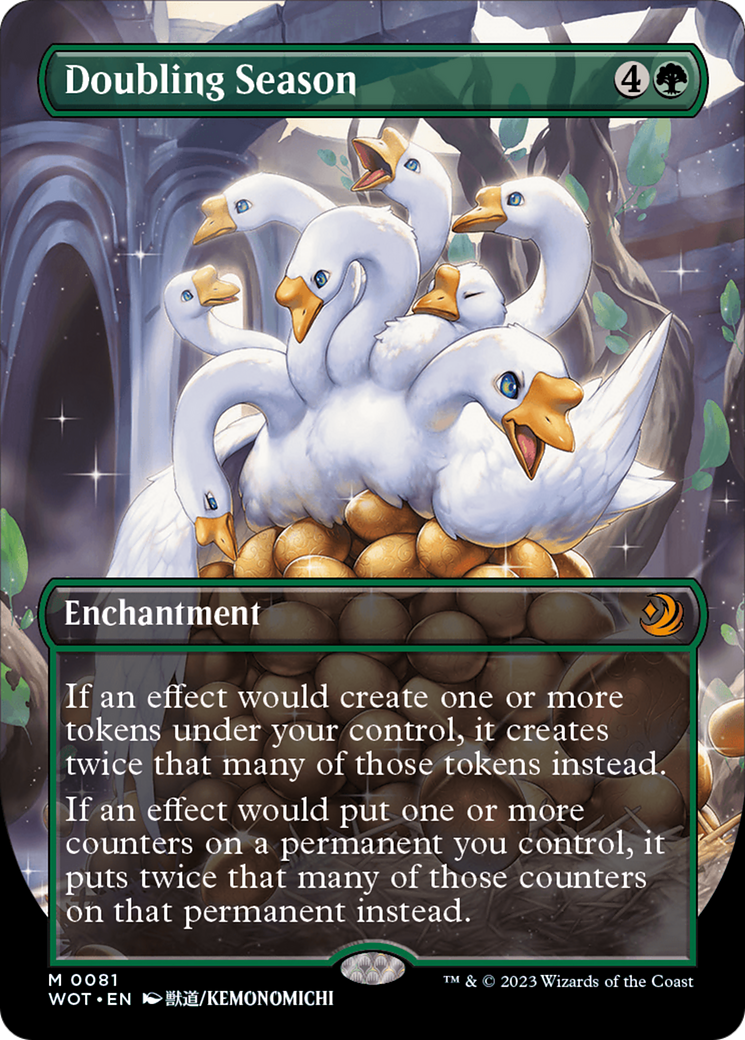 Doubling Season (WOT-081) (Borderless) (Foil)
