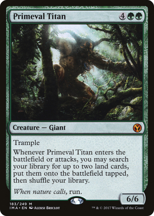 Primeval Titan (IMA-183) (Foil)