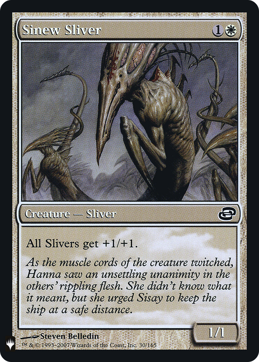 Sinew Sliver (LIST-PLC-30) (Foil)
