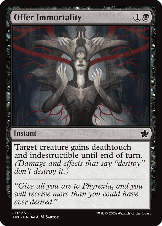 Offer Immortality (FDN-525)
