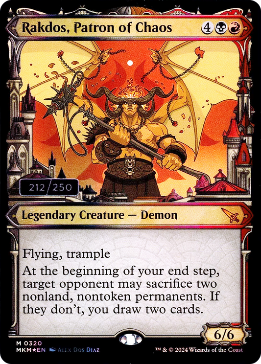 Rakdos, Patron of Chaos (MKM-320Z) (Foil) (Serialized)