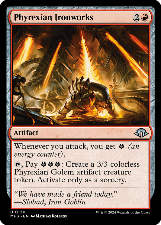 Phyrexian Ironworks (MH3-130) (Foil)