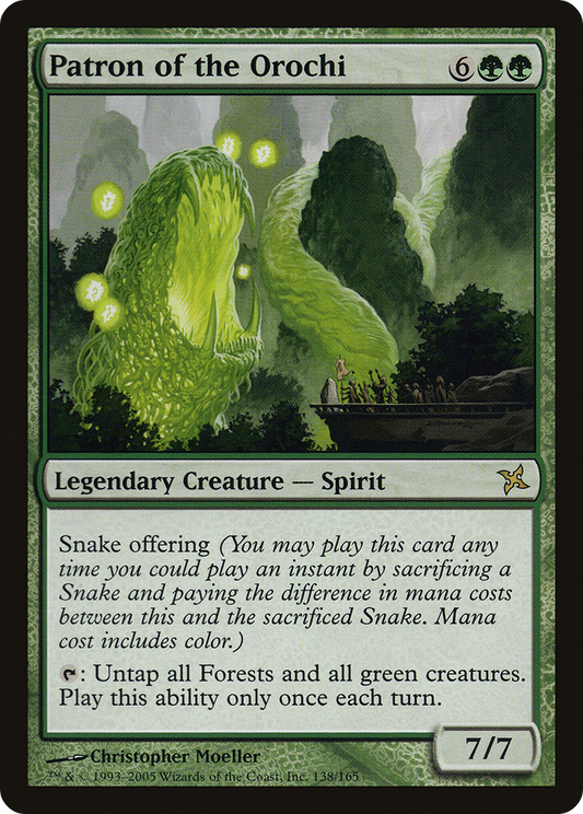 Patron of the Orochi (BOK-138) (Foil)