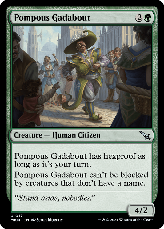 Pompous Gadabout (MKM-171)