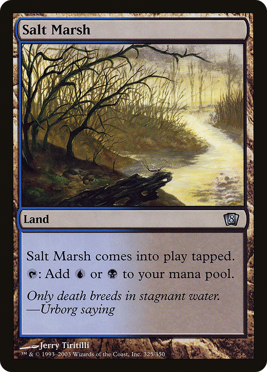 Salt Marsh (8ED-325★) (Foil)