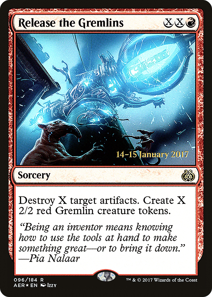 Release the Gremlins (PRE-96S) (Foil)