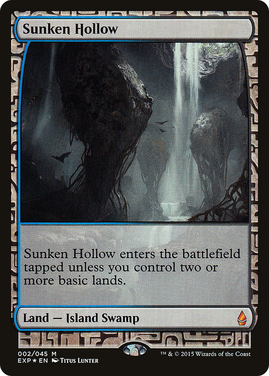 Sunken Hollow (EXP-002) (Foil)