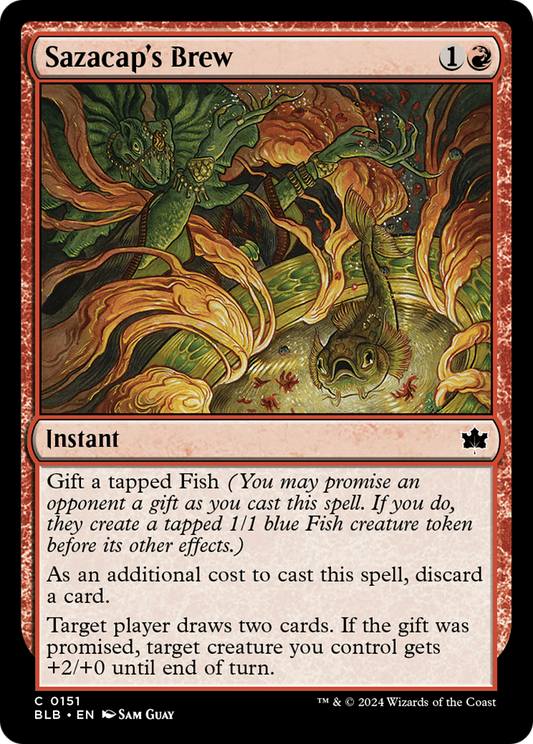 Sazacap's Brew (BLB-151) (Foil)