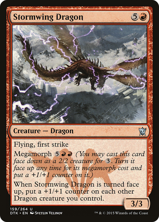 Stormwing Dragon (DTK-159) (Foil)