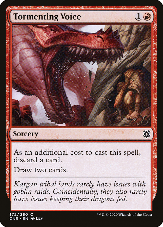 Tormenting Voice (ZNR-172) (Foil)