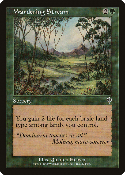 Wandering Stream (INV-224) (Foil)