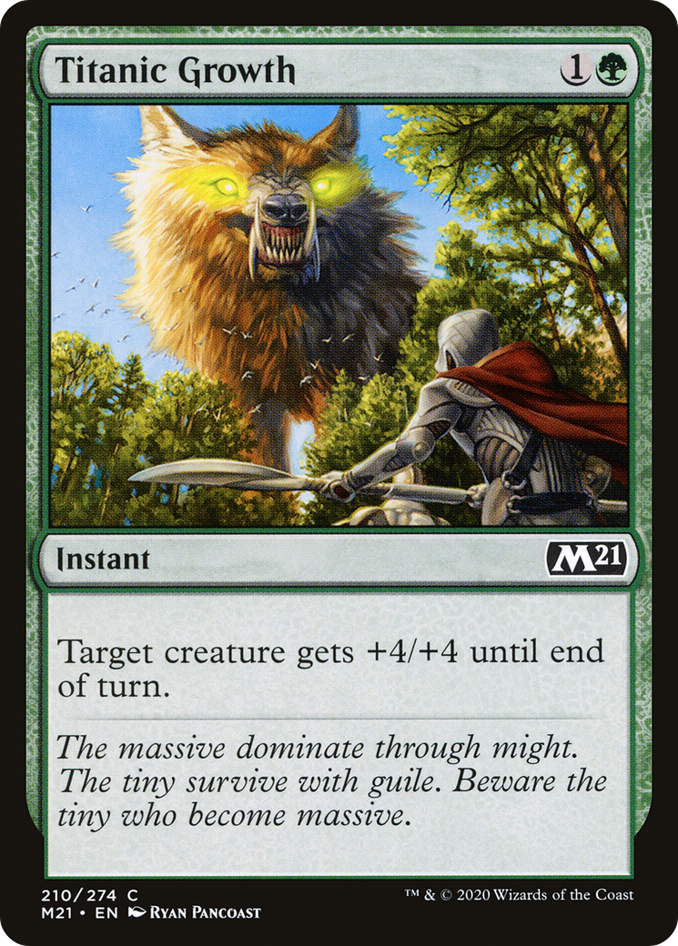 Titanic Growth (M21-210) (Foil)