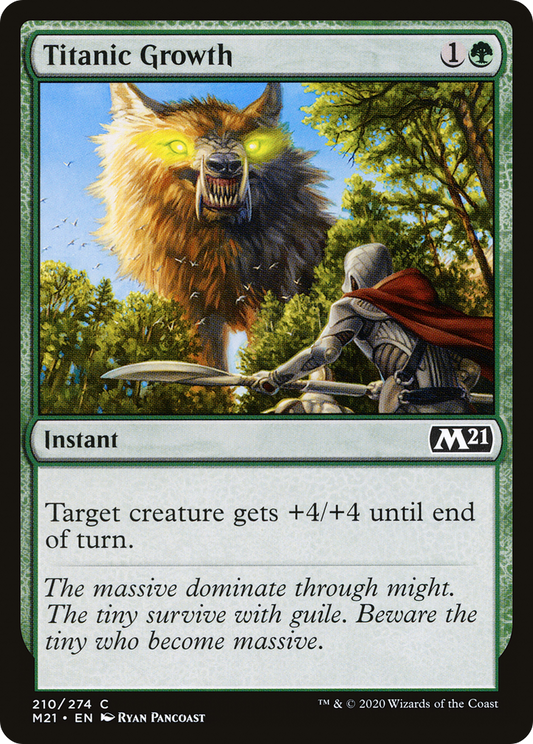 Titanic Growth (M21-210) (Foil)
