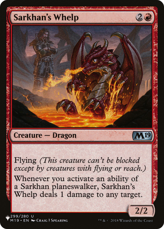 Sarkhan's Whelp (LIST-M19-299)