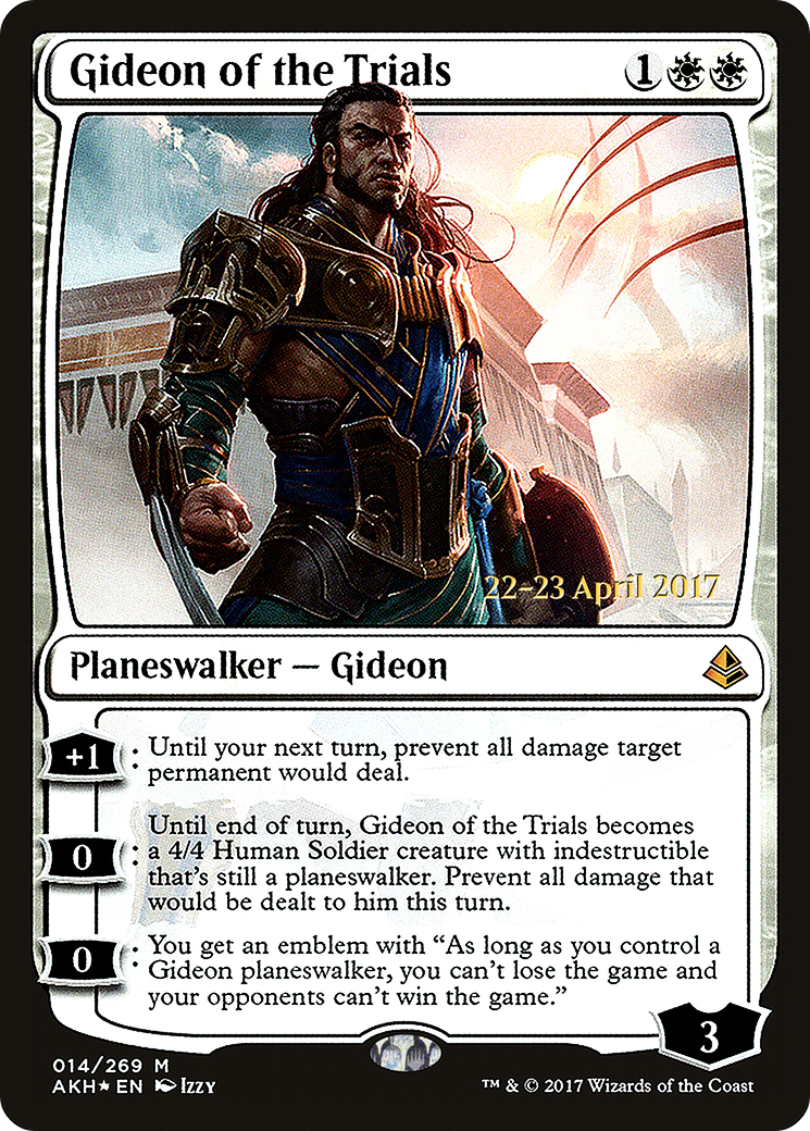 Gideon of the Trials (PRE-14S) (Foil)