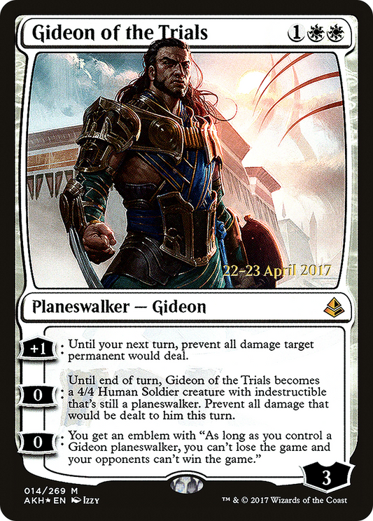 Gideon of the Trials (PRE-14S) (Foil)