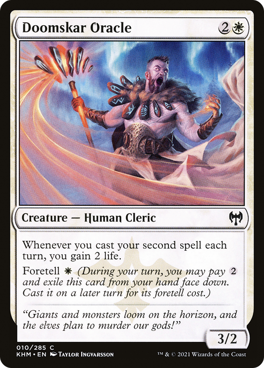 Doomskar Oracle (KHM-010) (Foil)