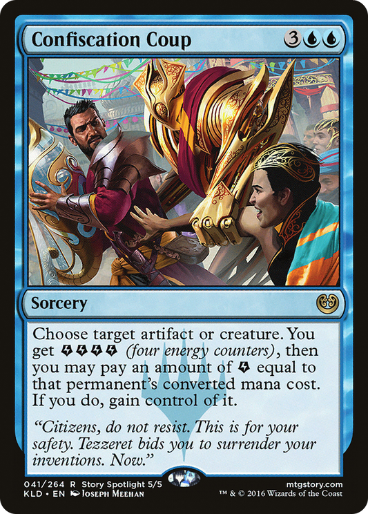 Confiscation Coup (KLD-041) (Foil)