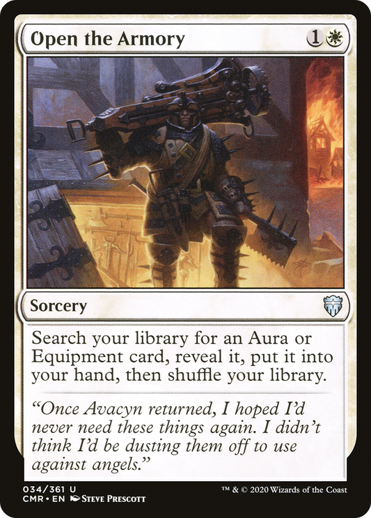 Open the Armory (CMR-034)