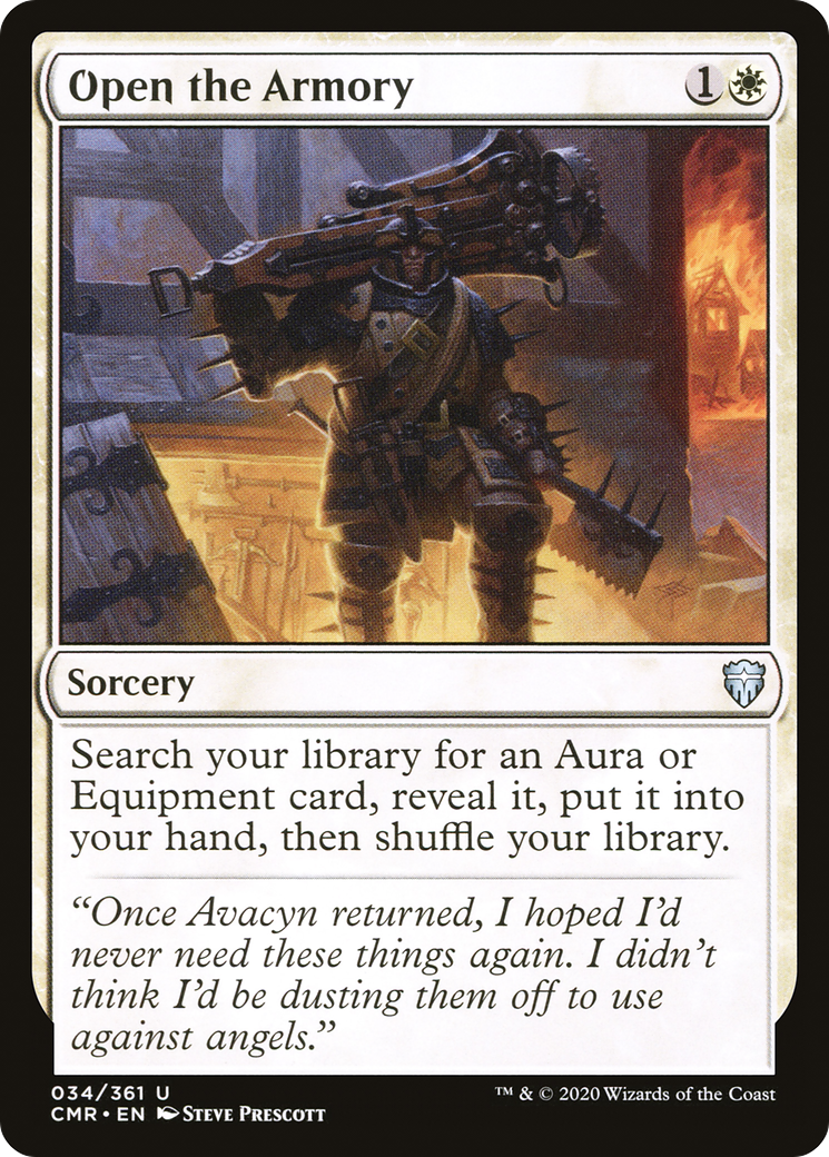 Open the Armory (CMR-034) (Foil)