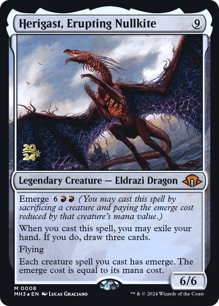 Herigast, Erupting Nullkite (PRE-08S) (Foil)