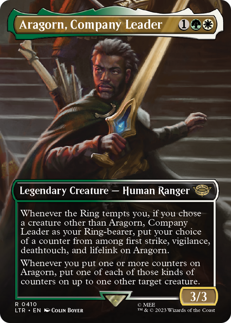 Aragorn, Company Leader (LTR-410) (Borderless)