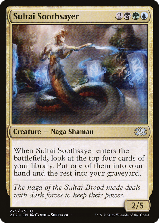 Sultai Soothsayer (2X2-279) (Foil)