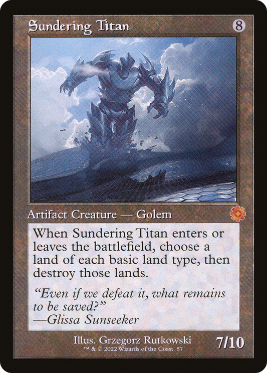 Sundering Titan (BRR-057) (Foil)