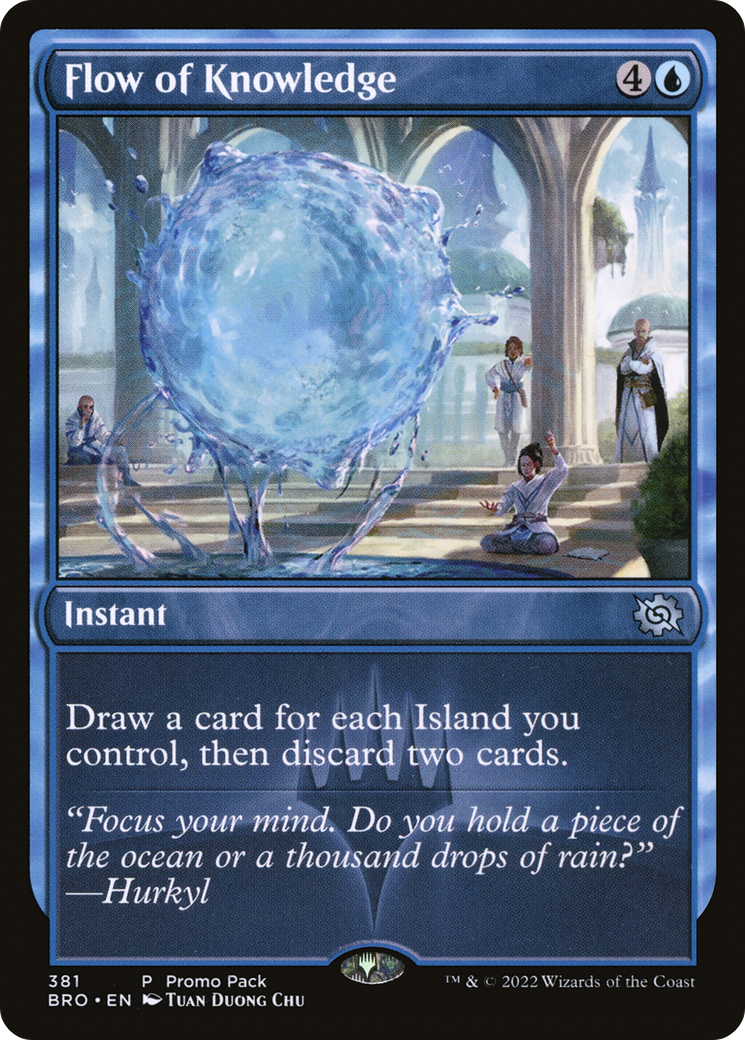 Flow of Knowledge (PPBRO-381)