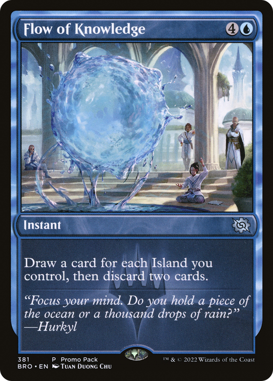 Flow of Knowledge (PPBRO-381) (Foil)