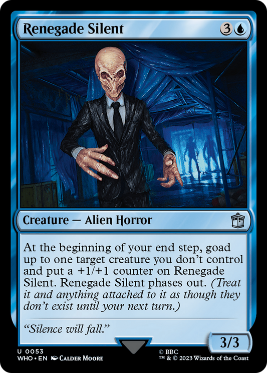 Renegade Silent (WHO-053) (Foil)