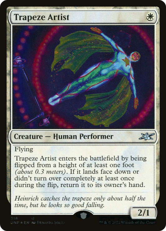 Trapeze Artist (UNF-318) (Galaxy Foil)