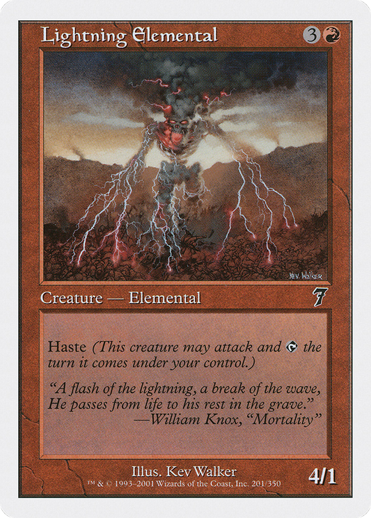 Lightning Elemental (7ED-201)