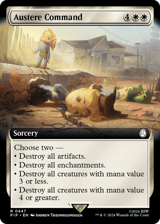 Austere Command (PIP-447) (Extended Art)