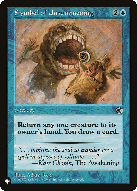 Symbol of Unsummoning (LIST-POR-70)