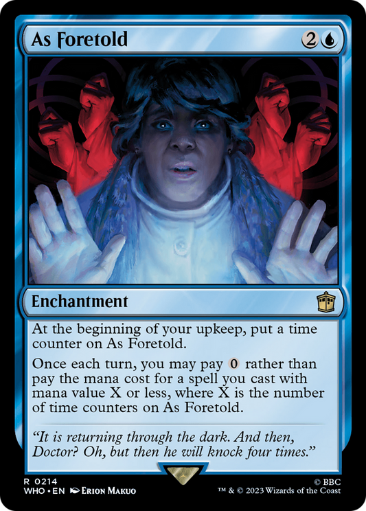 As Foretold (WHO-214) (Foil)