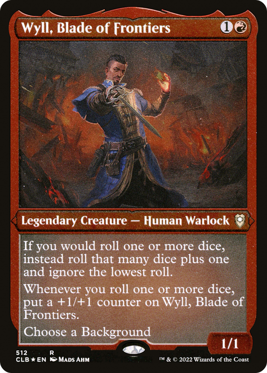 Wyll, Blade of Frontiers (CLB-512) (Etched Foil)