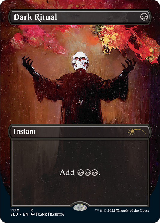 Dark Ritual (SLD-1170) (Borderless) (Foil)